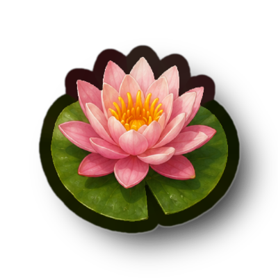 Flowering Lily Pad